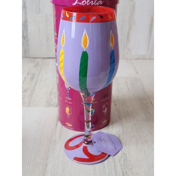Lolita 60 is sexy wine glass birthday drinkware decor - Picture 6 of 8